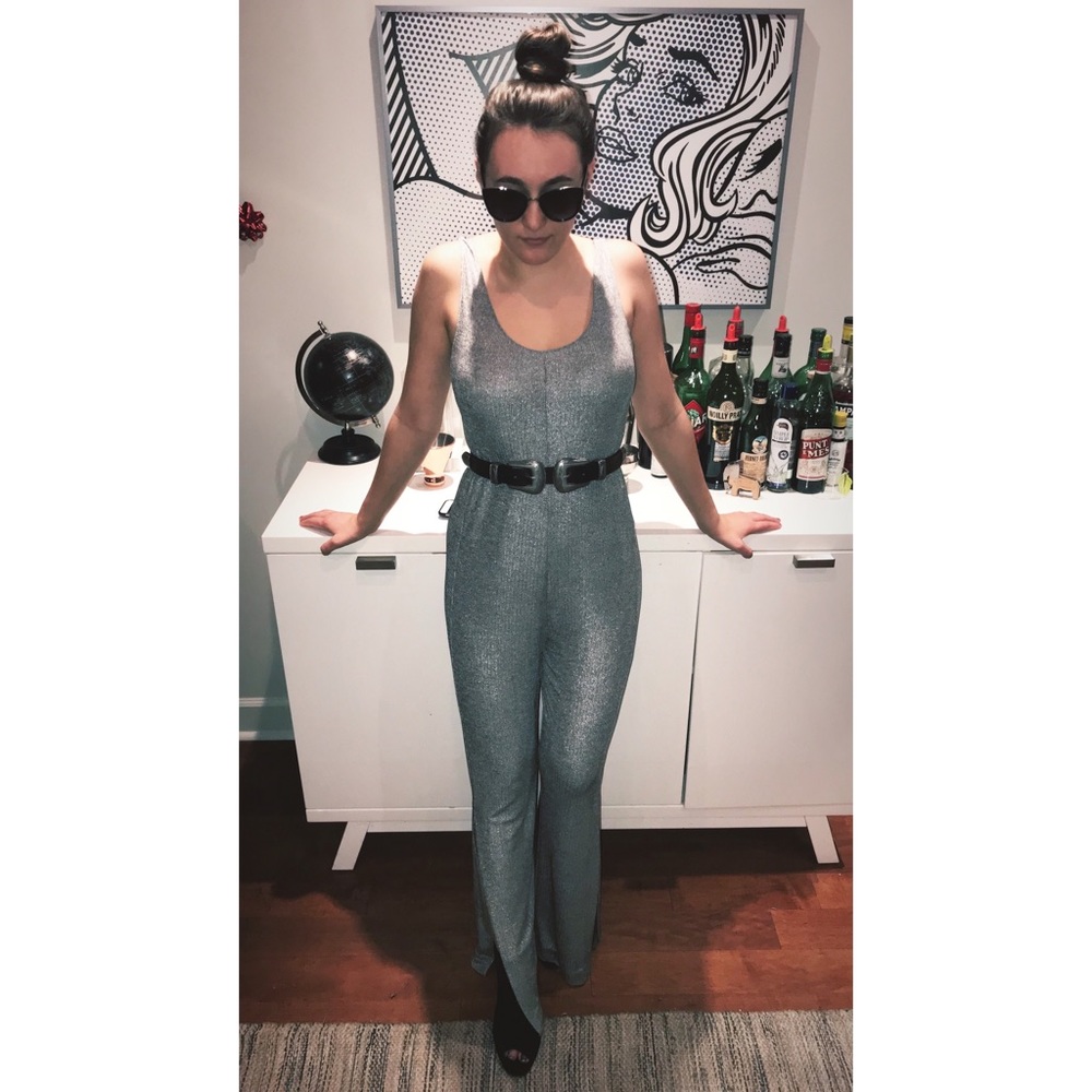 Silver Jumpsuit